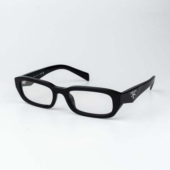 Prada Women Eyeglasses Black Rectangle PRB06S 16K08N NEW AUTHENTIC main image 5